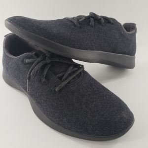 Allbirds M12 Men's Wool Runner Shoes Black Sz 11.5